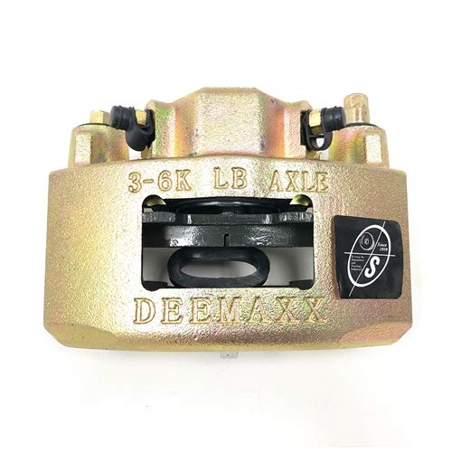 Southwest Wheel 3,500 Lbs. Gold Finish Disc Trailer Axle Brake Kit For One Wheel #TOP4