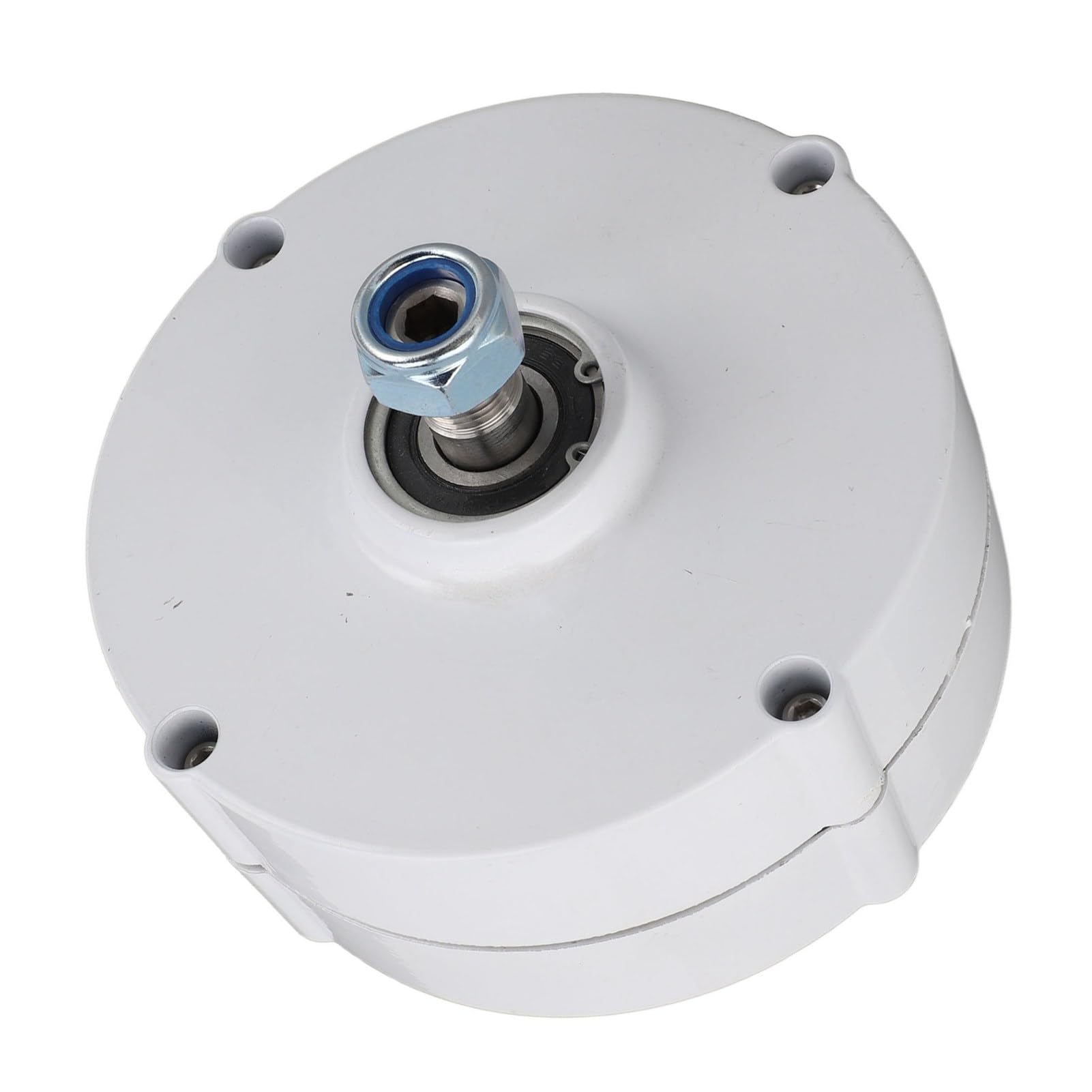 FTVOGUE Alternatore a Magneti Permanenti CA Trifase, Generatore di Motore Elettrico in Lega di Alluminio 12V 100W, Lubrificazione a Grasso, Compatto 14 X 14 Cm per Uso Domestico di Turbine Eoliche