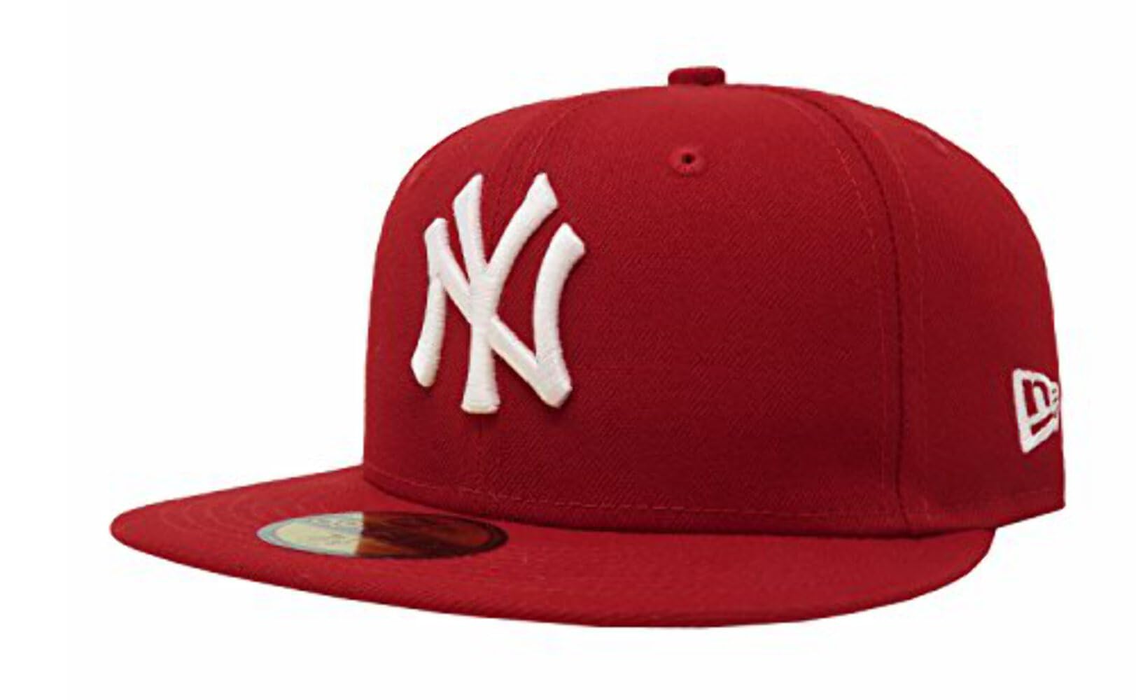 Mens New York Yankees MLB Authentic Collection 59FIFTY Cap, Adult, Scarlet, 8