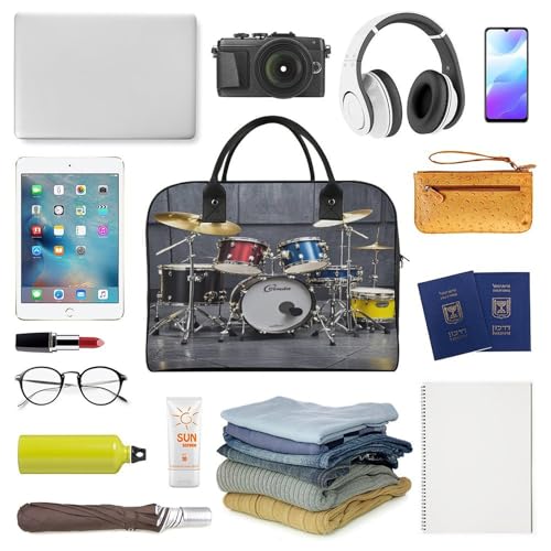 Bolso para laptop Cool Drum Set con correa ajustable miniatura 5