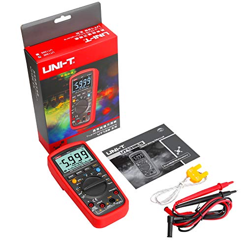 Image of UNI-T True RMS Digital Multimeter UT139E Auto /Manual Range 6000 Counts NCV LPF /LoZ ACV Analog Bar Bandwidth Measures AC DC Voltage AC DC Current Resistance Capacitance Frequency Temperature Duty Cycle