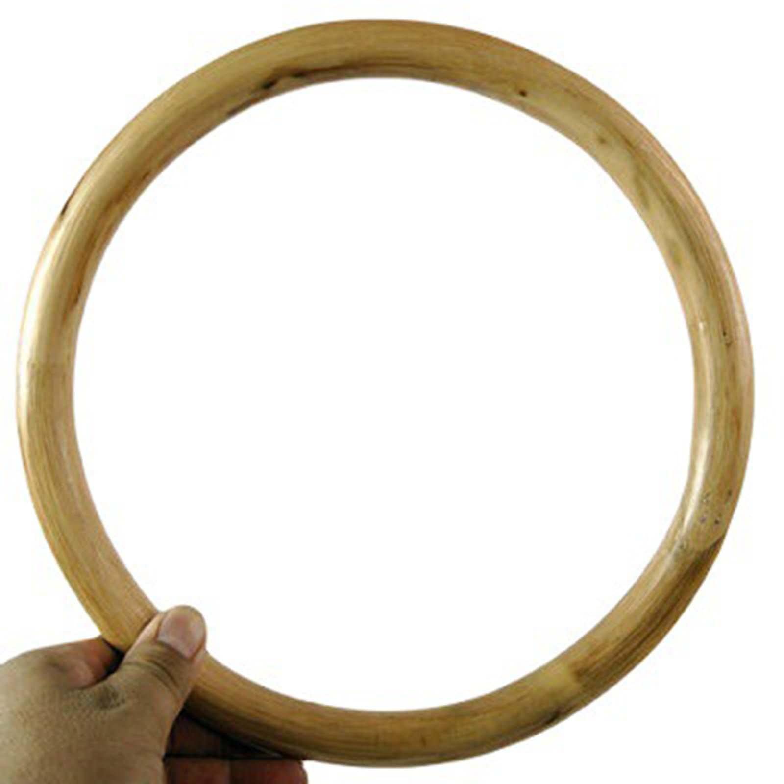 Yiju Wing Chun Rattan Ring Martial Arts Siu Lum Kung Fu Rings Boxing Sau Sticky IP Man Equipment Rattan Ring Wing Chun Ring Exercise Ring, Inner Dia 28cm