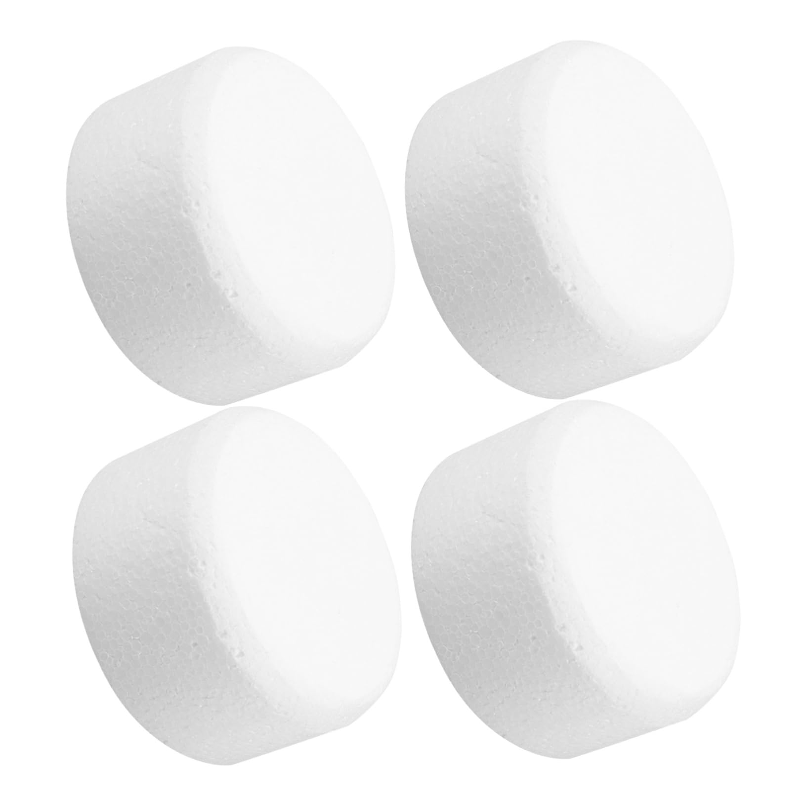 ERINGOGO 5sets Cake Dummies Round Foam Cake Circles Reusable for Bakery Wedding Decor 4pcs*5