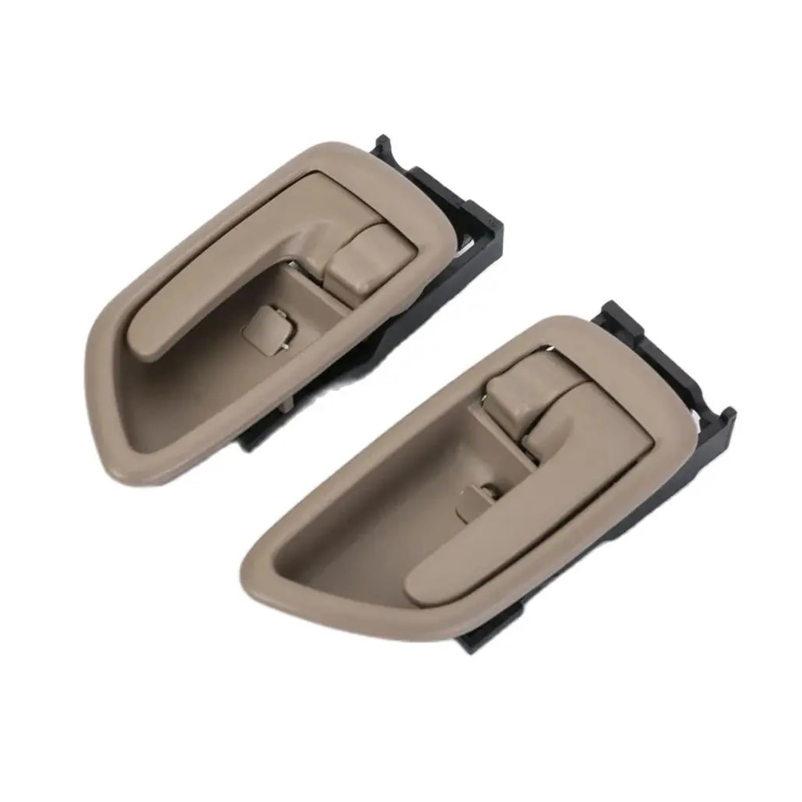Dogkapm One Color Car Inner Door Handle For Toyota For Sequoia 2001-2007 For Tundra 2000-2007 Interior Door Handle 69205-0C030-B0 Interior Inner Handle(A Pair 2Pcs)