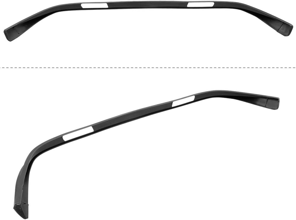Front Bumper Lip Compatible With 2001-2005 PORSCHE 996 TURBO, 2002-2004 PORSCHE 996 CARRERA 4S, 996 Factory Style PU Black Front Lip Spoiler Splitter by IKON MOTORSPORTS
