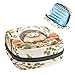 RODAILYCAY Tampons Holder for Purse, Portable Feminine Menstruation Pad Holder, Hedgehog Cute Sanitary Napkin Storage Bag for Women