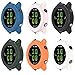 Compatible with Garmin Forerunner 255 Watch Case, Scratch-Resistant Protective Case Cover Shatter-Resistant Protector Bumper Shell for Forerunner 255/255 Music (Not for 255S (Multicolor6-Pack)
