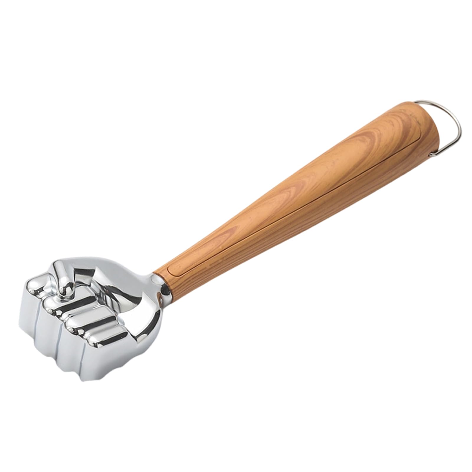 Whoasyst Unique Fist Shape Meat Hammer Practical Alloy Ideal for Tenderizing Beef Pork and Poultry in Kitchen Cooking Meat Tenderizer