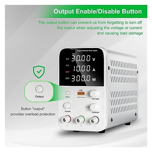 Alimentation de laboratoire CC APS3010H régulée et ajustable pour PC