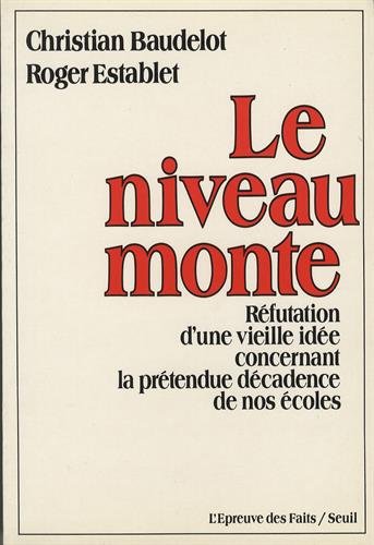 Le niveau monte