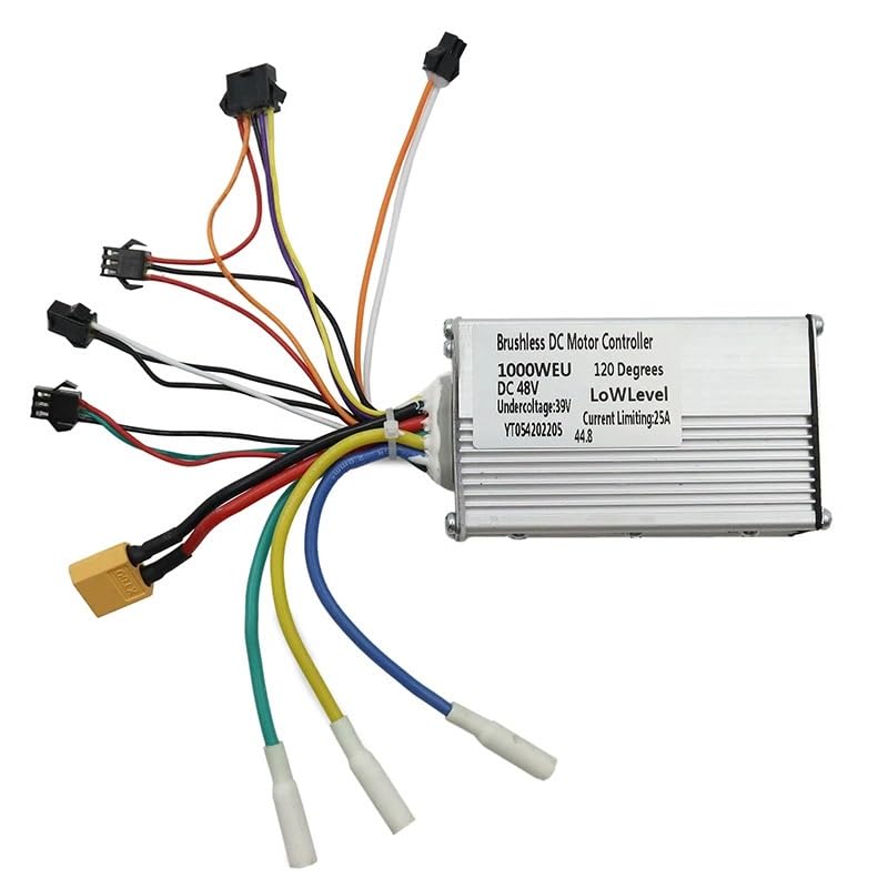 Centralina Monopattino Elettrico Kit Controller Scooter Elettrico 48V 25A 1000W con Parti Scooter Elettrico cruscotto Display Brushless Motor Controller