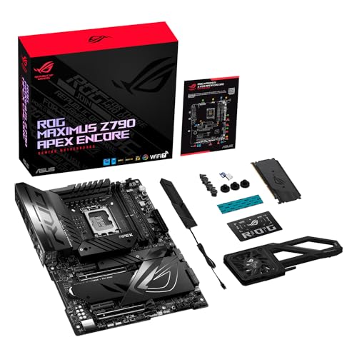 ROG MAXIMUS Z790 APEX ENCORE Scheda madre Intel LGA 1700, ATX DDR5, Intel Wi-Fi 7, 5 slot M.2, PCIe 5.0 NVMe SSD, USB Type-C, AI Overclocking, Cooling II e Networking, Aura Sync RGB - Scheda madre - Immagine 15