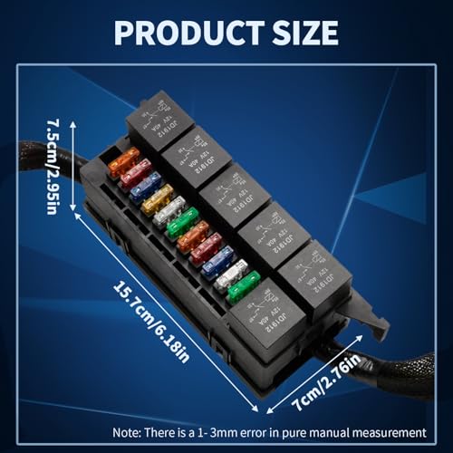 Relais de voiture 12V boîtier de rechange pour RAM et SUV