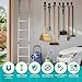 SANGIFT 6 Pack Extra Large Magnetic Hooks Heavy Duty, D66 Industrial-Grade Neodymium Strong Magnet Hooks, Magnetic Utility Storage Hooks, Magnetic Tool Hook for Garage Garden Kitchen Cruise Hanging