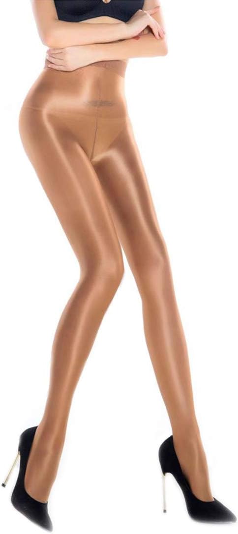 HTRUIYA Women's Oil Shiny Slik Dance Tights 70D High Stretch Tight Shaping Shiny Pantyhose Shimmer Tights for Women - Image 7