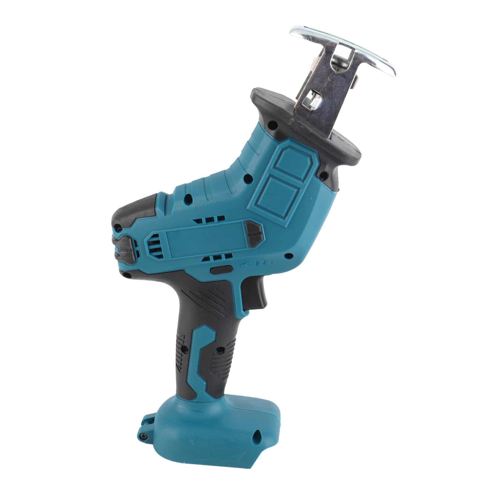 Sierra recíproca de litio, inalámbrica, vertical, de mano, potente motor, velocidad de corte rápida, alta eficiencia, mango cómodo, iluminación integrada para bricolaje, mejoras