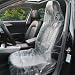 Auto Disposable Clear Plastic Seat Covers Protector Mechanic Valet, Pack of100