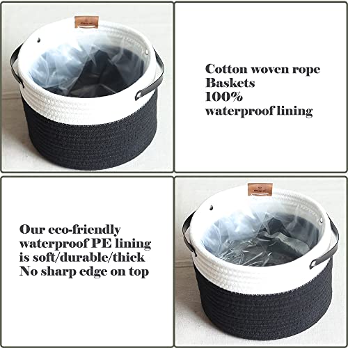 Iceblue Hd Hanging Flower Pot Basket,Party Wedding Home Garden Hanging Planter, Waterproof Lining Hydroponic Plant Pot-Black #TOP6
