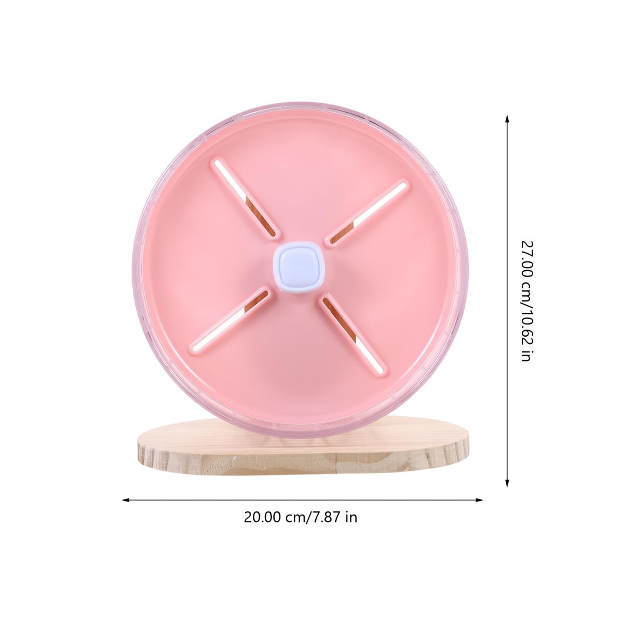 1 Ensemble Silencieuses pour Hamster et Chinchilla Support Adorable pour Animaux Silencieux et