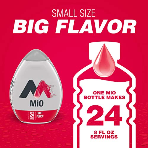 Image of MiO Fruit Punch Liquid Water Enhancer, Caffeine Free, 1.62 fl oz Bottle