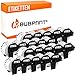 Produktbild Bubprint 20 Etiketten kompatibel für Brother DK-22223 DK 22223 für P-Touch QL 500 550 570 700 710W 720NW 800 810W 820NWB 1050 1060N 50mm x 30,48m Set