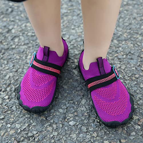 Image of UBFEN Kids Water Shoes for Boys Girls Quick-Dry Swim Aqua Socks | Lightweight, Barefoot-style, Perfect for Water parks, Beach, Pool, Kayak, Creek Hiking, Camping, Toddler, Little Kid, Big Kid