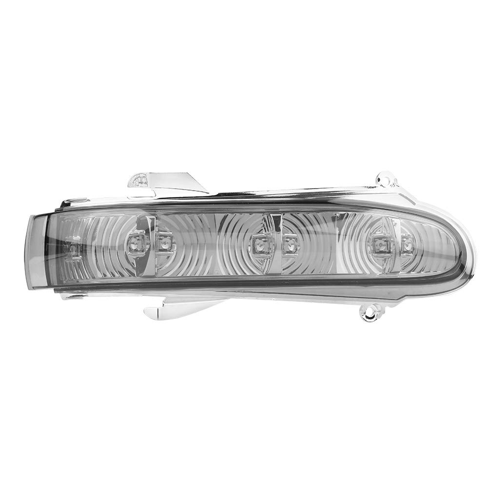 Akozon Espejo retrovisor 1 par de luces intermitentes para W220 Clase S W215 Clase CL