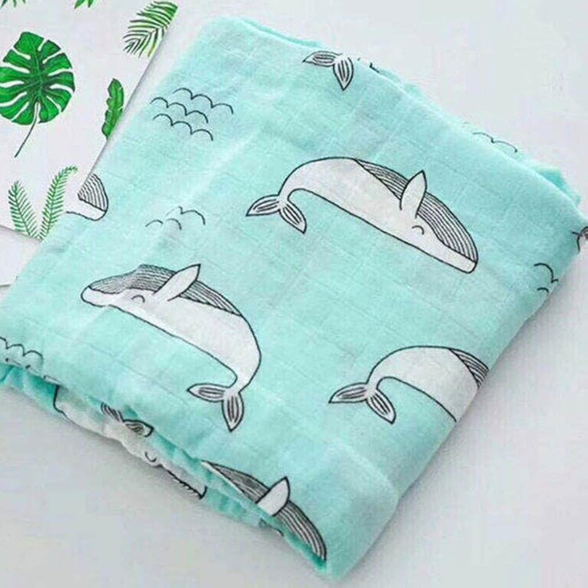 Cudleybaby 100% Cotton Muslin Baby Swaddle Set