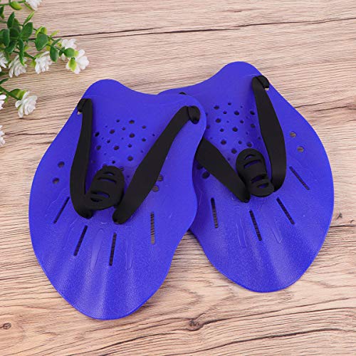 Luvas de natação LIOOBO para natação e natação, luvas para treino, tecido para homens, mulheres, cri