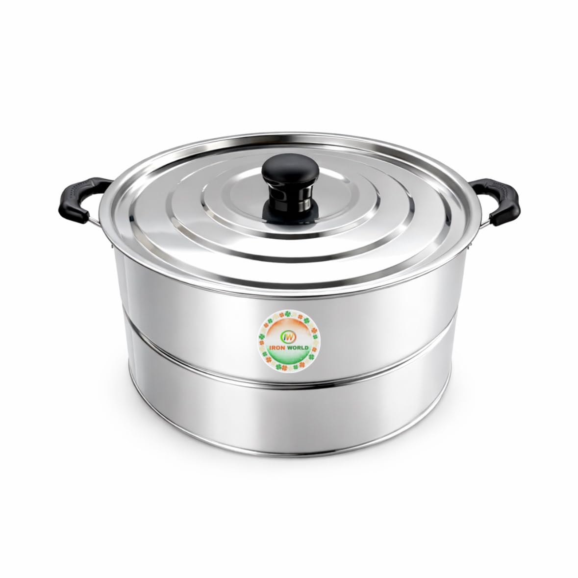 Stainless Steel Bati Cooker & Gas Tandoor for Home Kitchen | Pizza Maker/Chicken & Paneer Tikka Barbeque Griller | Non-Induction Oven & Litti Maker on Gas | steel-image-49