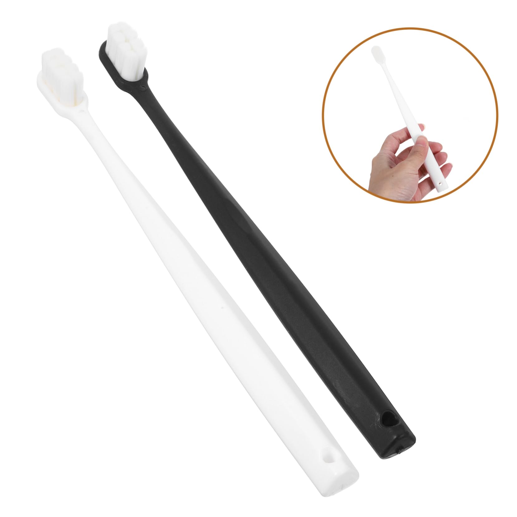 4 Set Spazzolino Da Denti Spazzolini Da Denti Domestici Spazzola Per La Pulizia Dei Denti Dente Portatile Spazzolino Extra Morbido Accessorio Femminile Pp 6 Pezzi*4