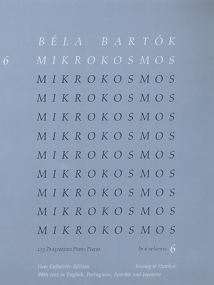 Mikrokosmos Volume 6 (Blue)
