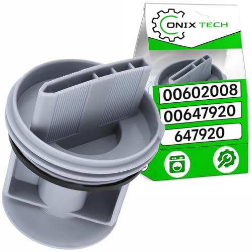Filtro Pelusas Lavadora 78 x Ø 64 mm con Código Original 00647920 00602008 00605010 para Bosch para Siemens para Balay para Constructa para Neff - Garantía de 5 Años - ONIX TECH