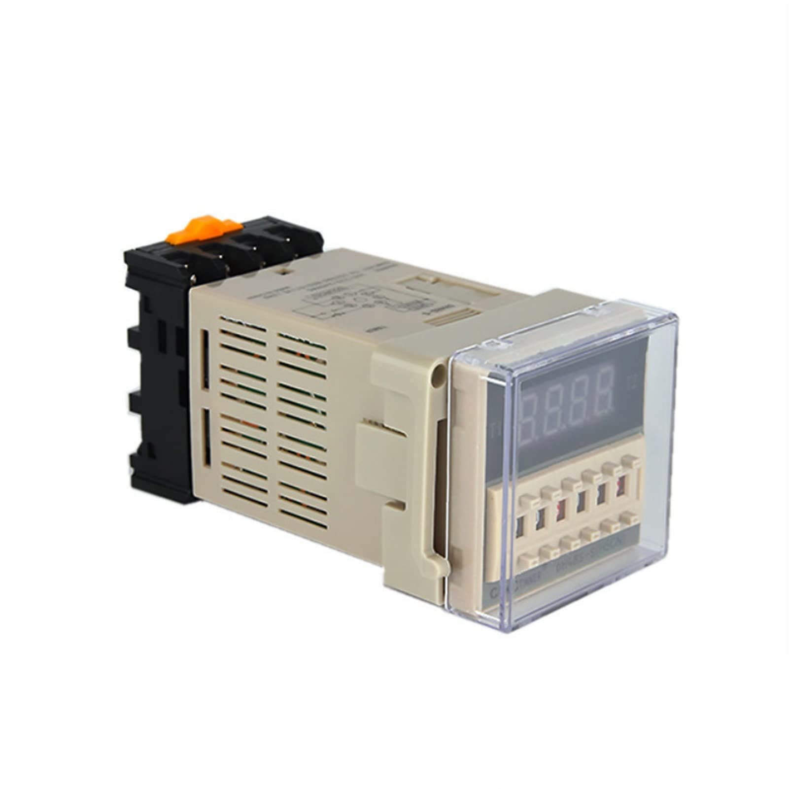 Relais temporisé numérique DH48S-S à cycle programmable 12V
