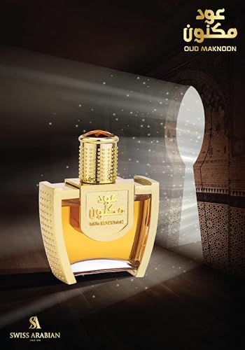 Swiss Arabian Swiss arabian eau de parfum oud maknonn | 45ml | unisex duft | blumig holzig amber Swiss Arabian Swiss arabian eau de parfum oud maknonn | 45ml | unisex duft | blumig holzig amber