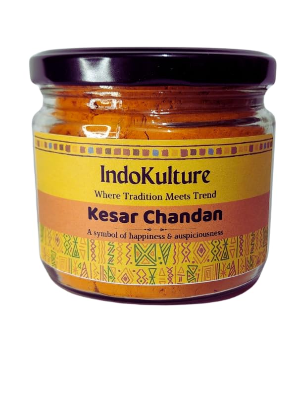 Indokulture Religious Forehead Kesar chandan Tilak, Saffron and Sandalwood, for Prayers and Ceremonies (150 gram) (B0D5NG1YZ4) Amazon Price History, Amazon Price Tracker