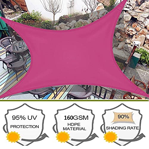 Voile d'ombrage rectangulaire 4x6m extérieur imperméable pour auvent de terrasse - 6