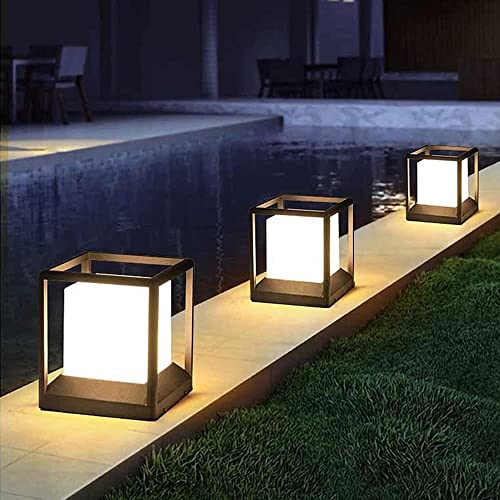 Postes LED WQHPLMD con acabados de aluminio premium resistentes a la corrosión 2