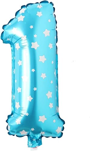Miniatura 7 de Globos de aluminio para colgar, de 16 pulgadas, color azul con estrella, letras del alfabeto, para decoración de bodas, fiestas de cumpleaños,