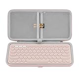 Compact et portable, résistant à la poussière et aux éclaboussures, spécialement conçu pour K380/K380s. Remarque : seul l'étui pour clavier est inclus.