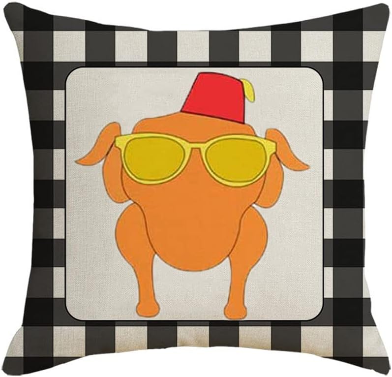 Friends TV Show Merchandise 4PCS Decorative Pillow Covers Bed Sofa Couch Pillow Covers for Farmhouse Couch Friends Tv Show Gift for Friends Fans