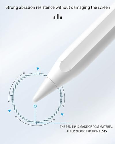 Miniatura 5 de GOUHGKH Lápiz de pantalla táctil, lápiz capacitivo activo compatible con iPad, iPad Pro, iPad Air, iPad Mini, Samsung, teléfono inteligente y