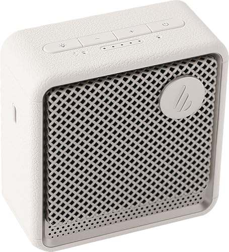 Edifier ES20 ポータブルスピーカー|全新 ES シリーズ Bluetooth スピーカー 音質高|ステレオペアリング対応|15 時間連続再生|IP66 防水防塵(お風呂使用可)|マイク内蔵・クリア通話|アンビエントライト|音楽/ゲーム/映画/屋