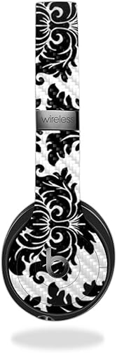 Miniatura 340 de MightySkins - Skin de fibra de carbono para cámara Blink XT para exteriores, chips dorados, acabado de fibra de carbono texturizado, protector