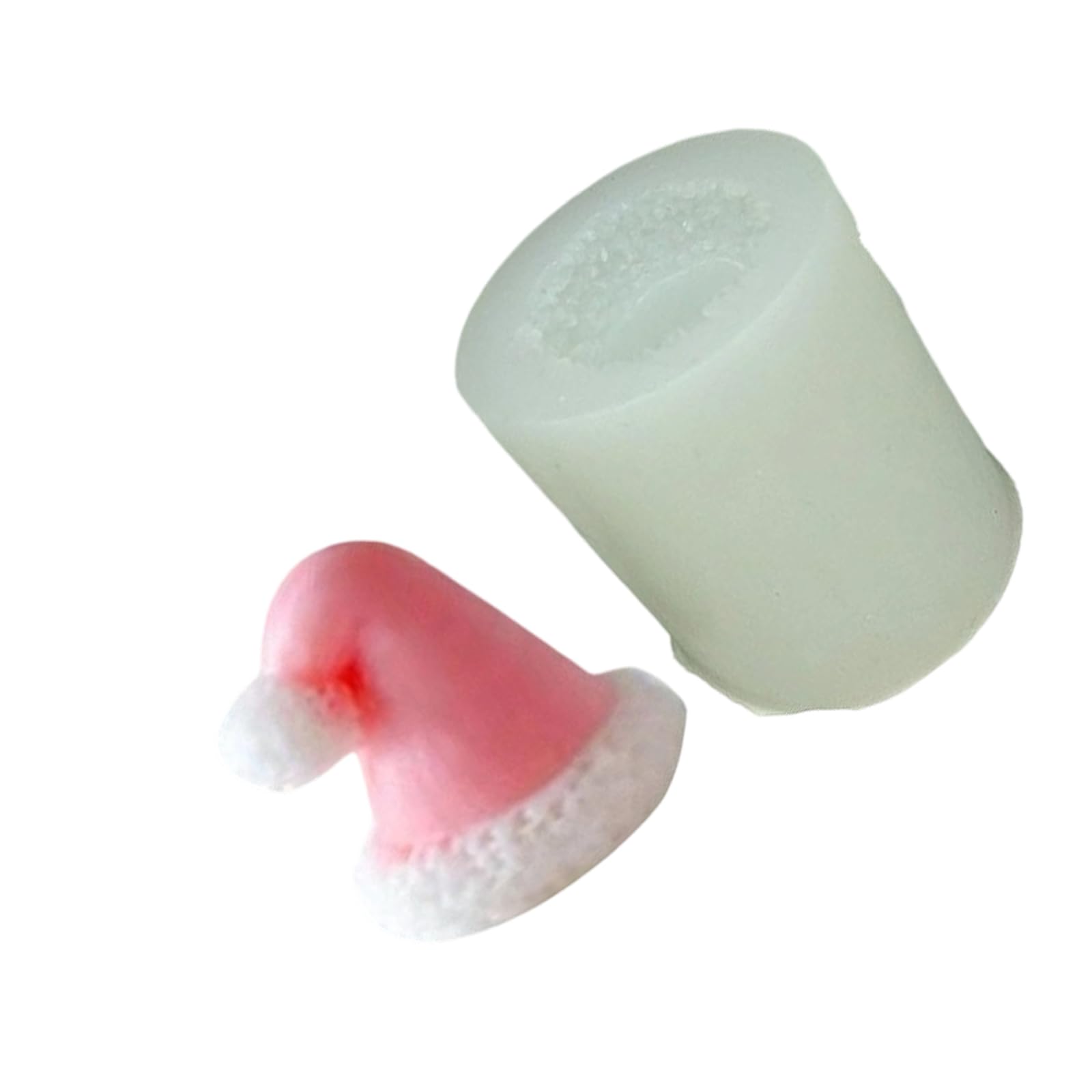 Nucelit Christmas Silicone Mold Christmas Hat Silicone for Soap Chocolate Holiday Decoration Santa Hat Mold