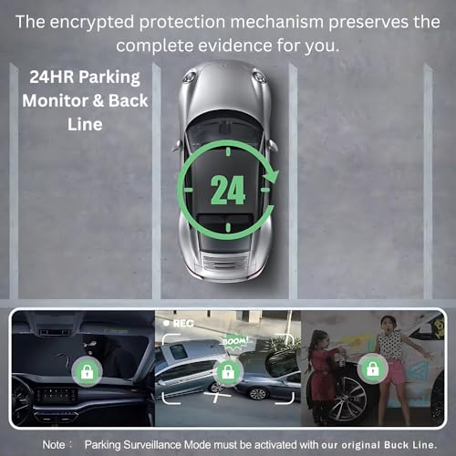 Image of Maizic Smarthome Navic X3 4K 3 Channel Dash Cam WiFi Built-in G-Sensor, 1296P+1080P+1080P Front and Rear Inside Loop Recording, Triple Car Dash Camera, IR Night View, 24H Parking Monitor