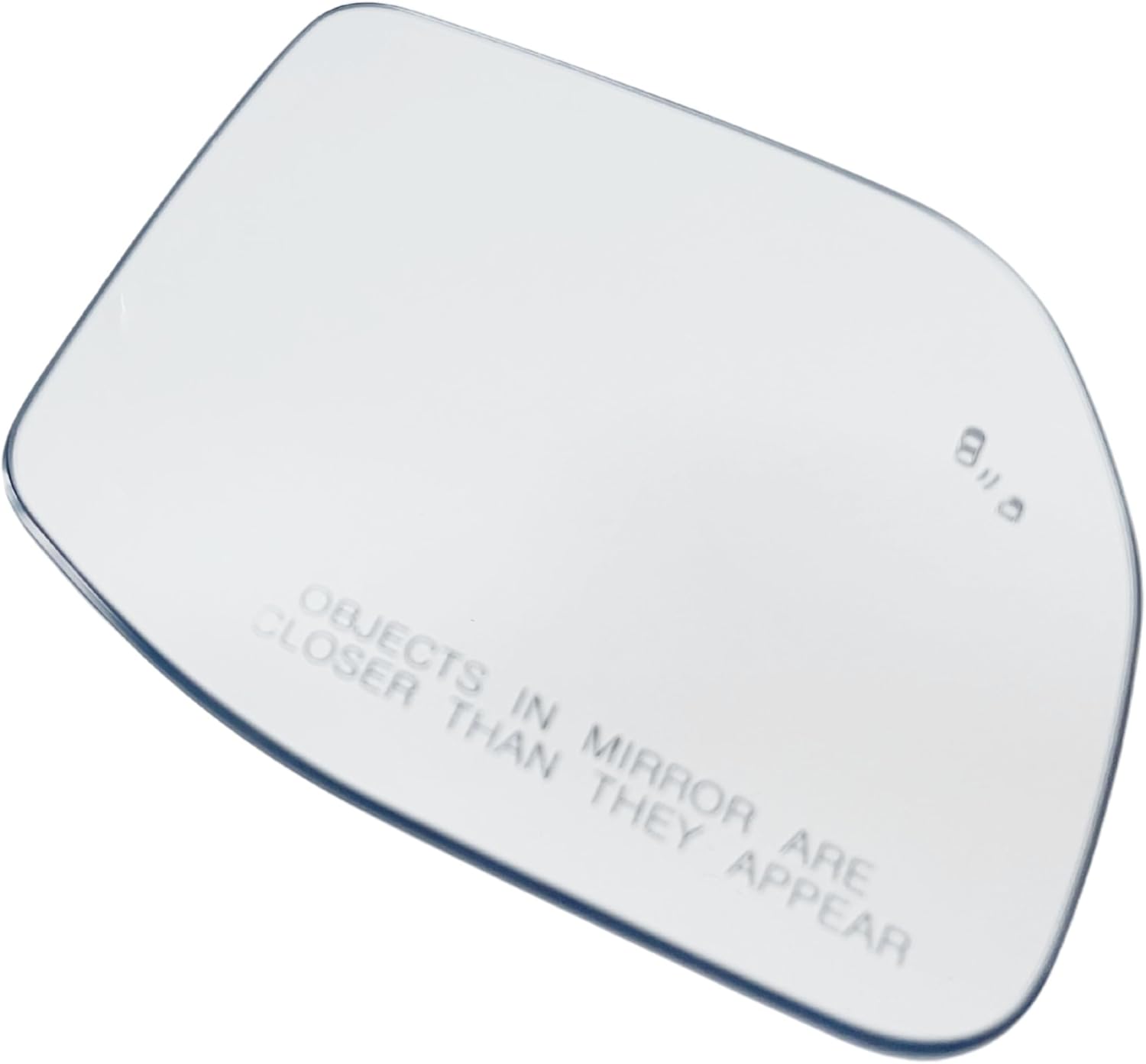 Right Passenger Side Mirror Glass Heated With Blind Spot Without Auto Dimming Compatible with for 2021-2025 Ford Bronco Sport for 2022-2025 Ford Maverick (Passenger Blind Spot No-Anti-glare)