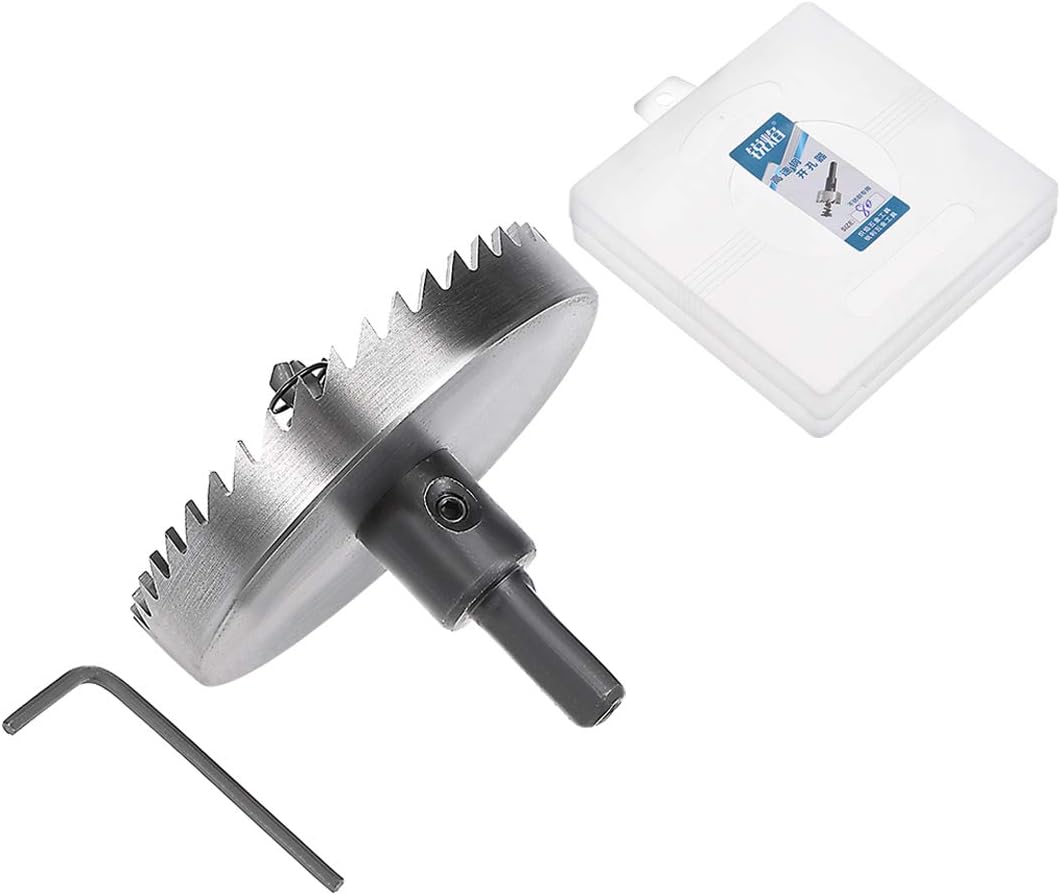 sourcingmap 80mm High Speed Steel HSS Drill Bit Hole Saw Cutter for Metal Alloy Wood - Image 4