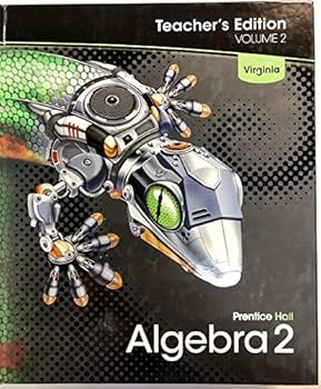 Hardcover Algebra 2, Teacher's Edition, Volume 2, Virginia Edition Book