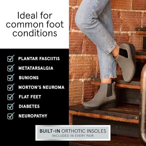 ABEO Passage Chelsea Boots for Women | Fall Boots For Women | Water Resistant Leather | Built-In Orthotic Insole4